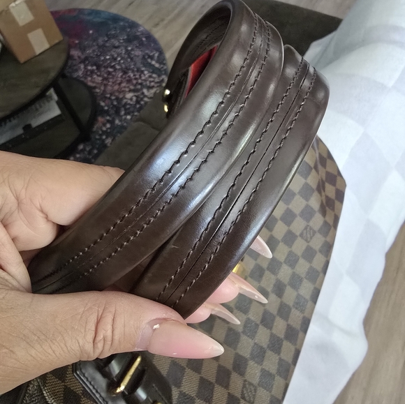 Louis Vuitton Ebene Damier Griet Satchel Bag - Picture 6 of 16